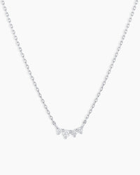 14K Solid White Gold