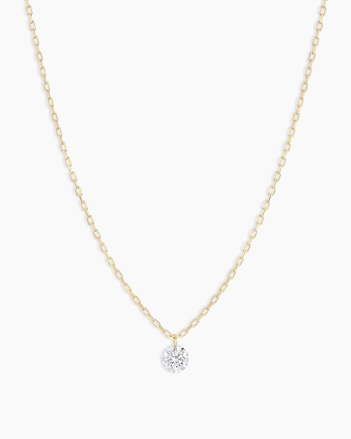 Floating Diamond Necklace
