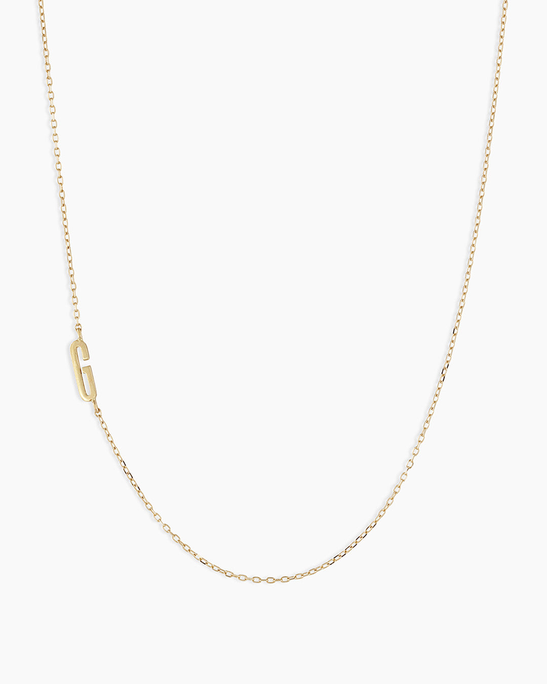 14K Gold Alphabet Necklace