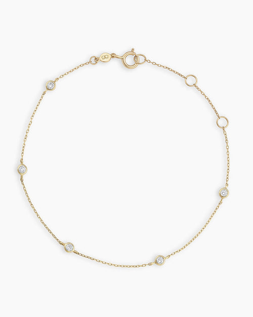 Classic Five Diamond Bracelet