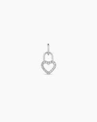 14K Solid White Gold