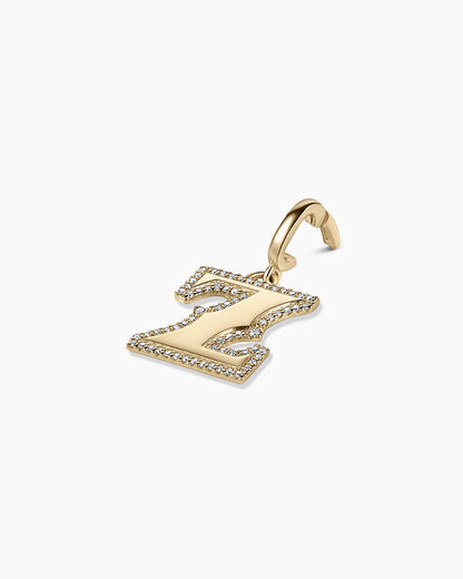 Diamond Era Alphabet Charm