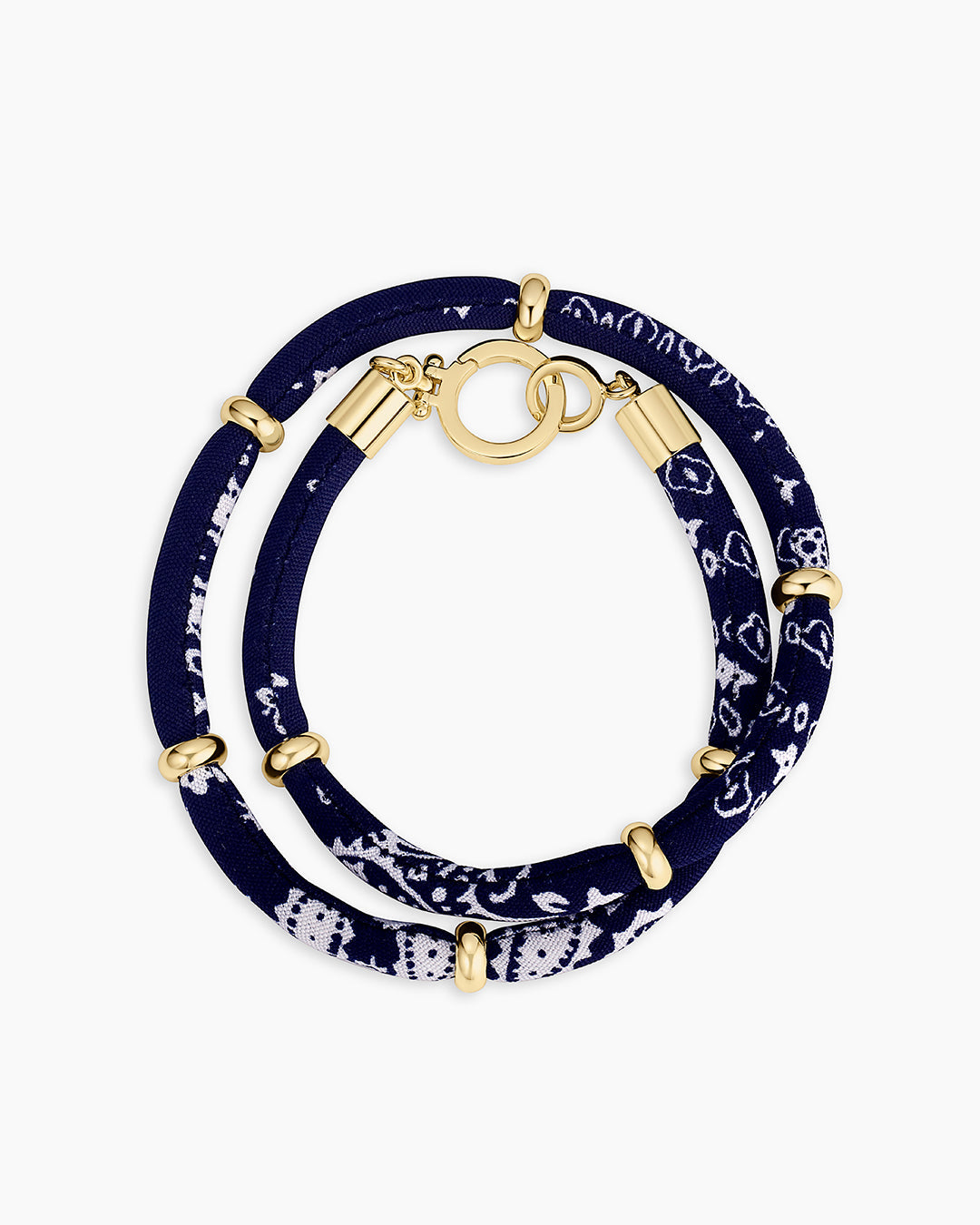 Paisley Bandana Wrap Bracelet