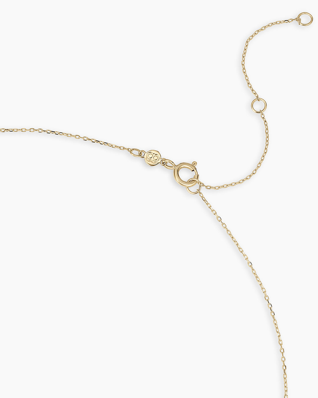 Classic Diamond Halo Charm Necklace
