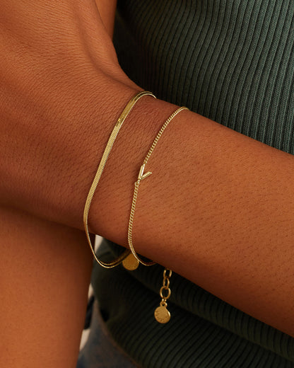 Wilder Mini Alphabet Bracelet