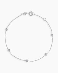 14K Solid White Gold